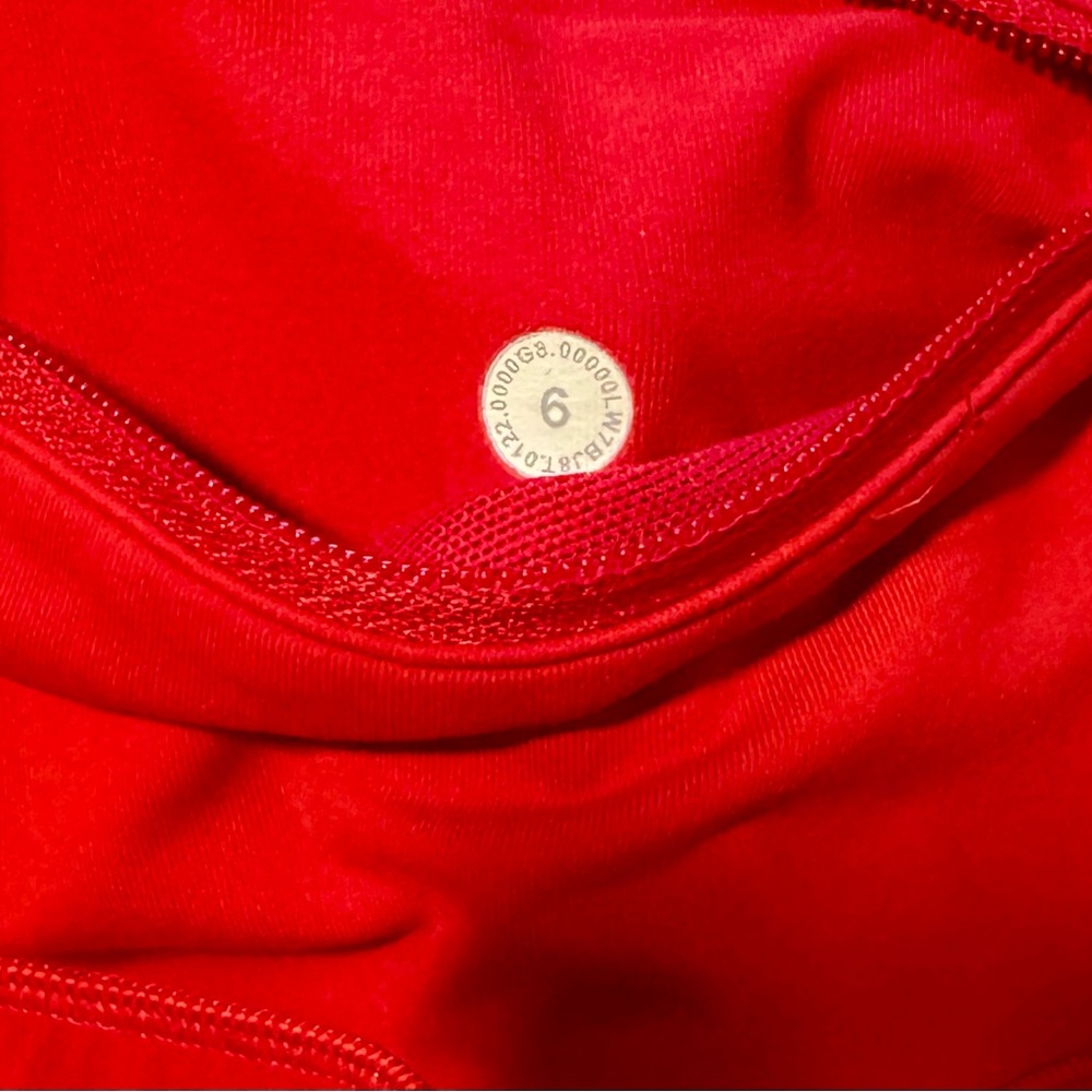 lululemon athletica Bold Red Athletic Shorts - Picture 3 of 3